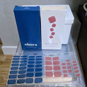 오호라 젤 네일(새상품) +젤 패디큐어(일부)