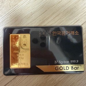한국금거래소 골드바 10돈 37.5g 팝니다