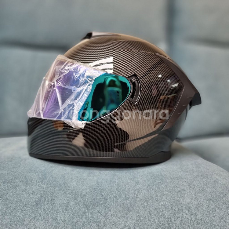 (폐업정리/즉시발송/무료배송) 카본패턴 오토바이 헬멧--0