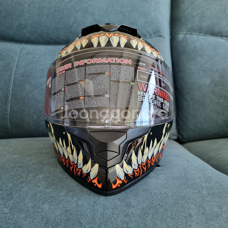 (폐업정리/즉시발송/무료배송) 베놈 오토바이 헬멧--2