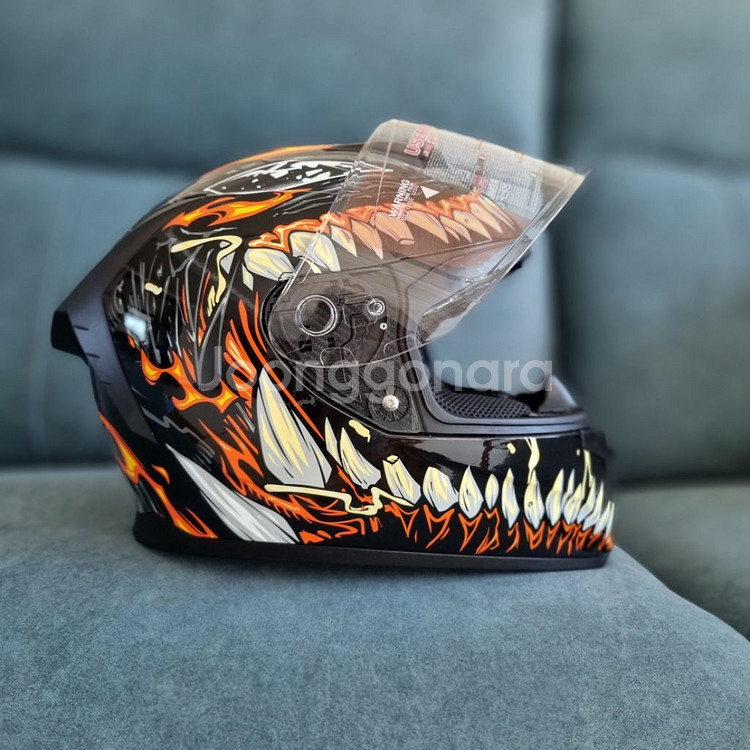 (폐업정리/즉시발송/무료배송) 베놈 오토바이 헬멧--6