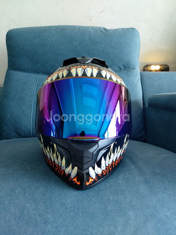 (폐업정리/즉시발송/무료배송) 베놈 오토바이 헬멧--2