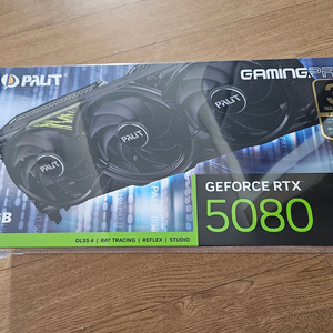 PAlit RTX5080 gamingpro 미개봉새제품