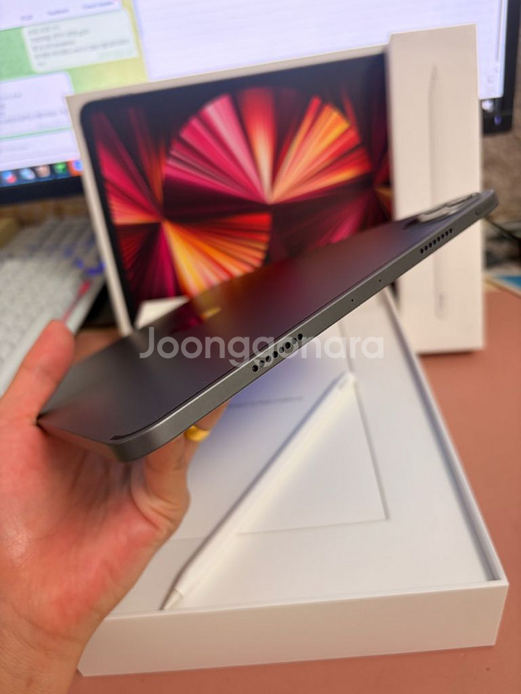 아이패드 프로 3세대 11인치 m1 128기가 스그 와--4