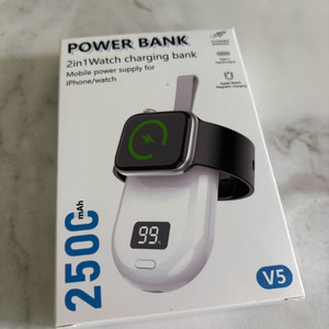 애플워치 충전 및 보조배터리
