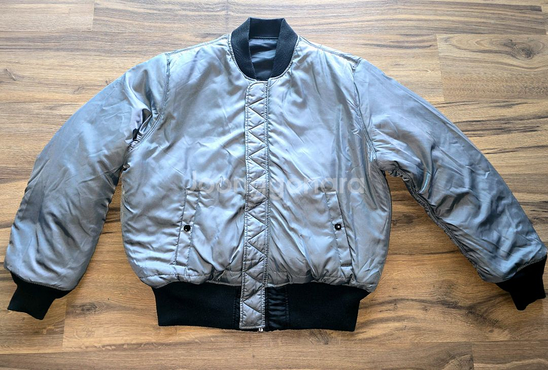 알파인더스트리 [ 한정판 ] MA-1 블랙 XL--6