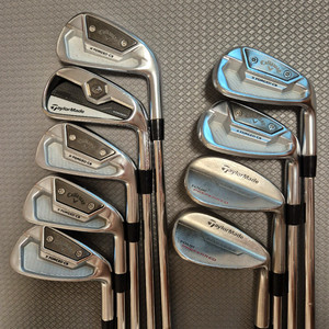 캘러웨이 X FORGED CB 아이언과 테일러메이드 웨