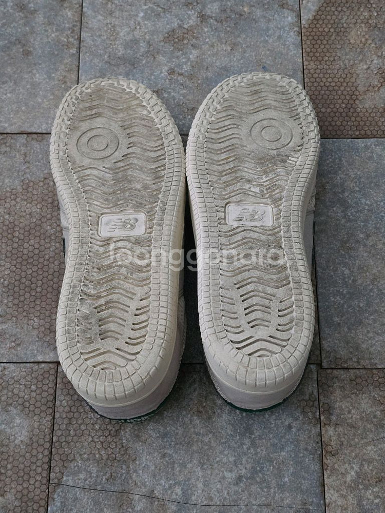 (260)뉴발란스 프로코트 베이지 그린 스니커즈 운동화--8