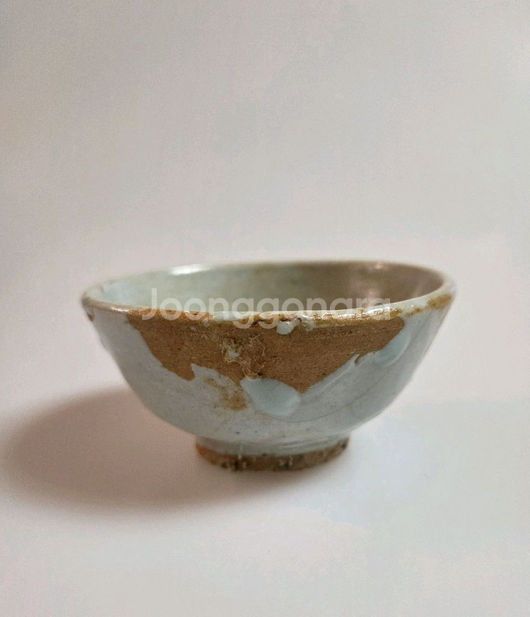 고미술품 조선시대 중기 조선백자 찻잔--0