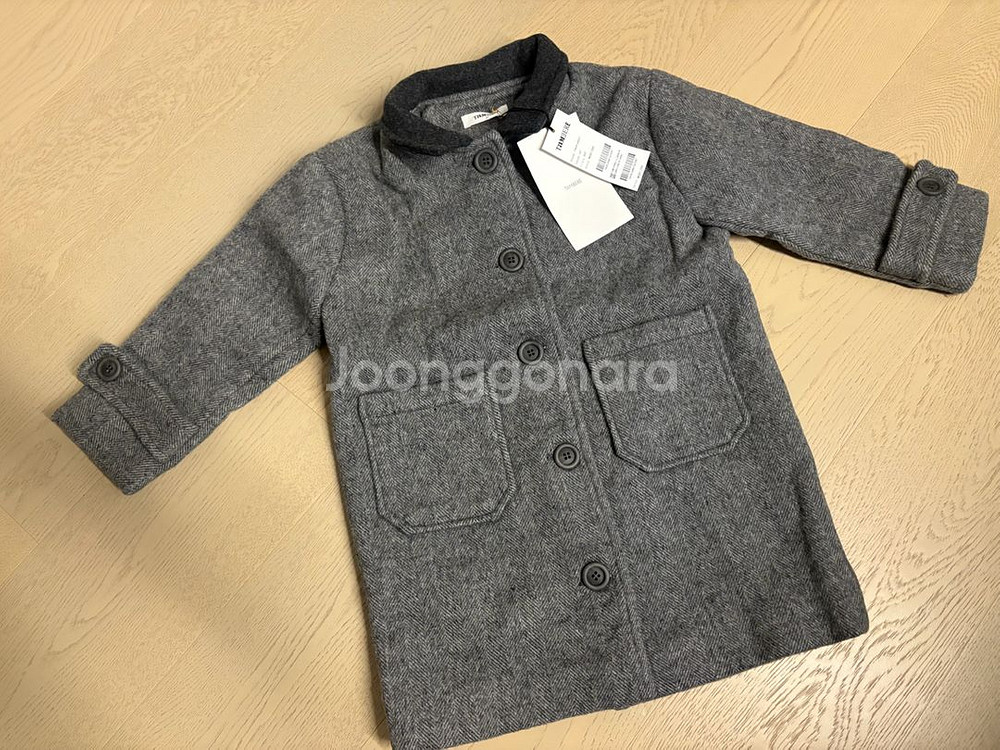 가격내림! 탐베레(TAMBERE) 키즈 울90 코트 새제품--0