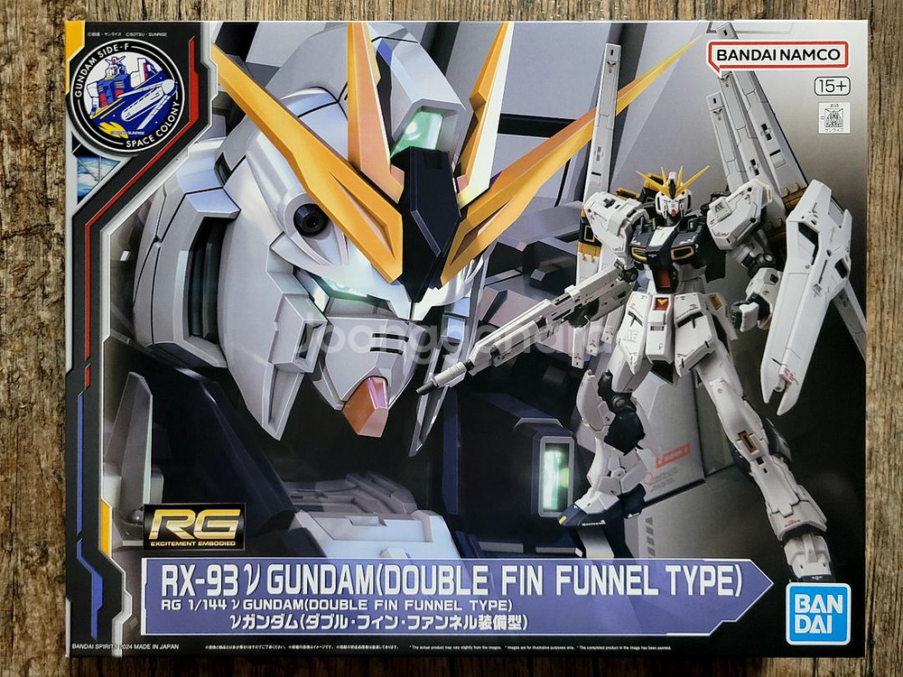 RG 뉴 건담 [더블 핀판넬 장비형]--0