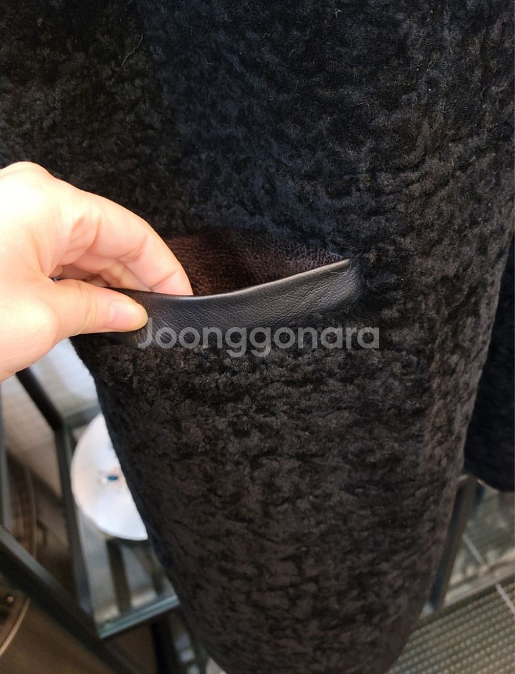 세일 40만원 최고급양피 양털퍼롱조끼--3