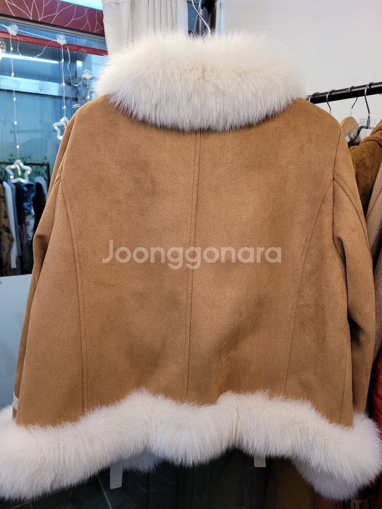 세일 최고급 폭스퍼무스탕코트 안감 무봉제구스다운100--8