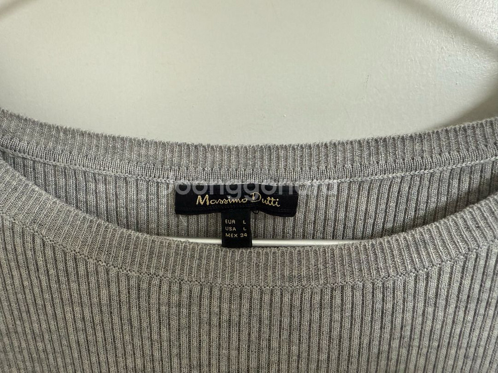 마시모두띠 롱니트 원피스 L--1