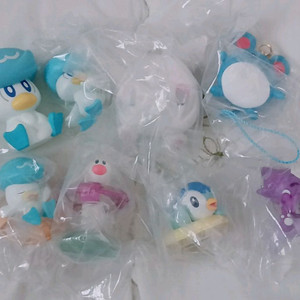 일괄)포켓몬스터 가챠피규어세트-2(물타입위주)