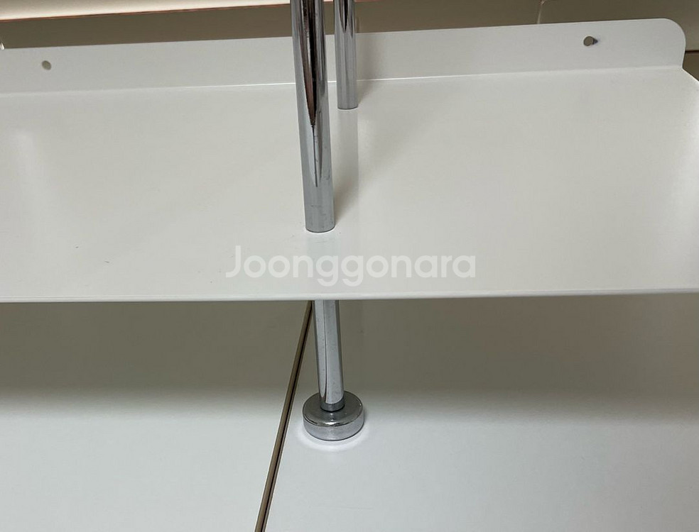 [S급] 밀라우 선반 화이트 3단--3