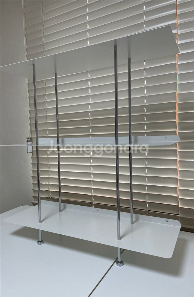 [S급] 밀라우 선반 화이트 3단--5