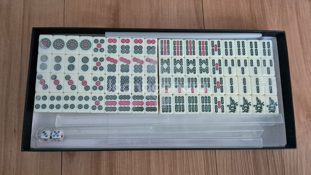 마작 보드게임 여행용 휴대용 미니--2