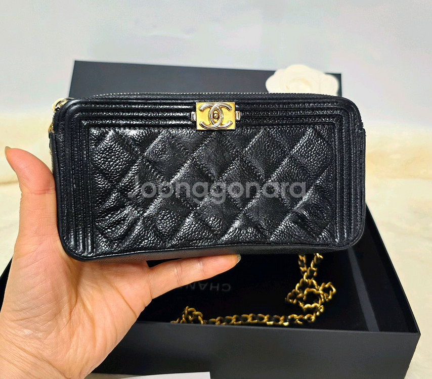 샤넬woc폴더백 숄더백 체인백 미니백 23번대영수증포함--1