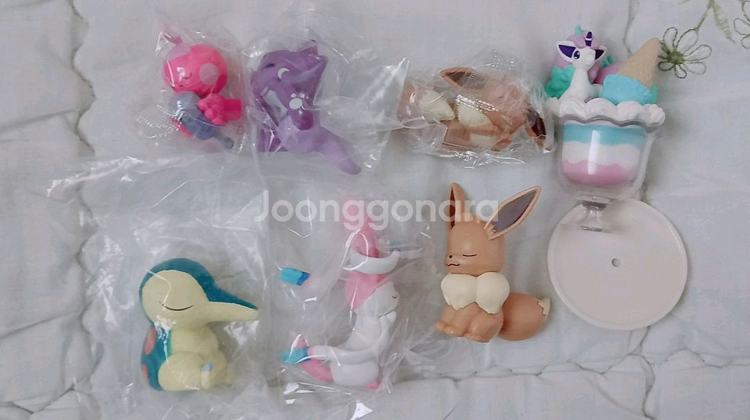 일괄)포켓몬스터 가챠피규어세트-3--0