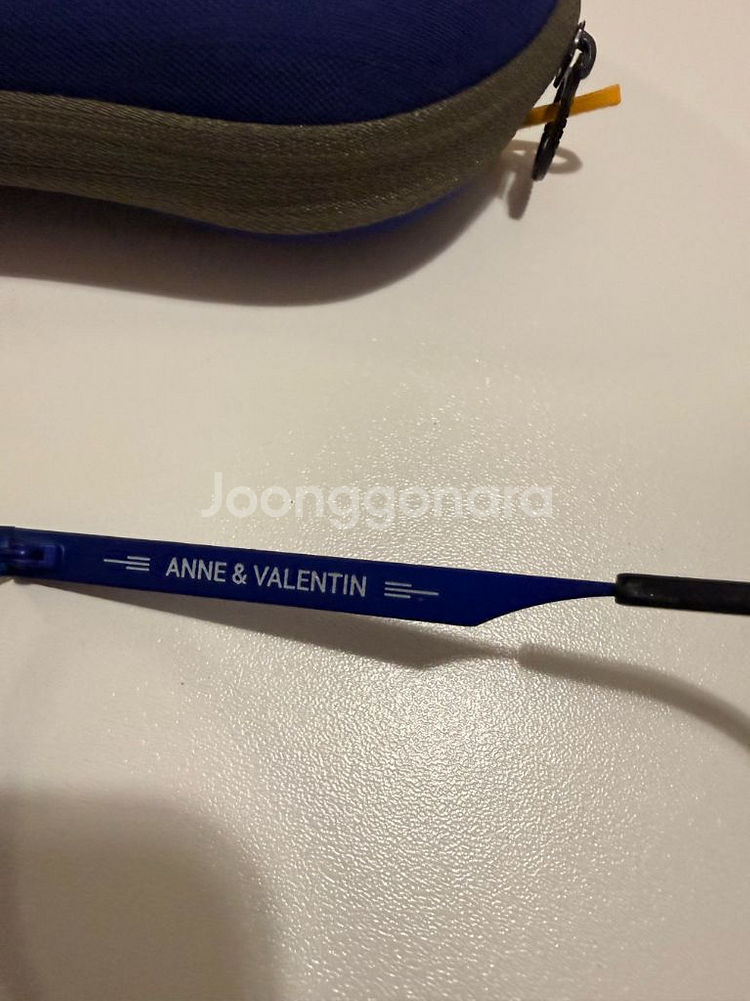 프랑스 안네발렌틴 U118 블랙/블루 안경 Anne--5