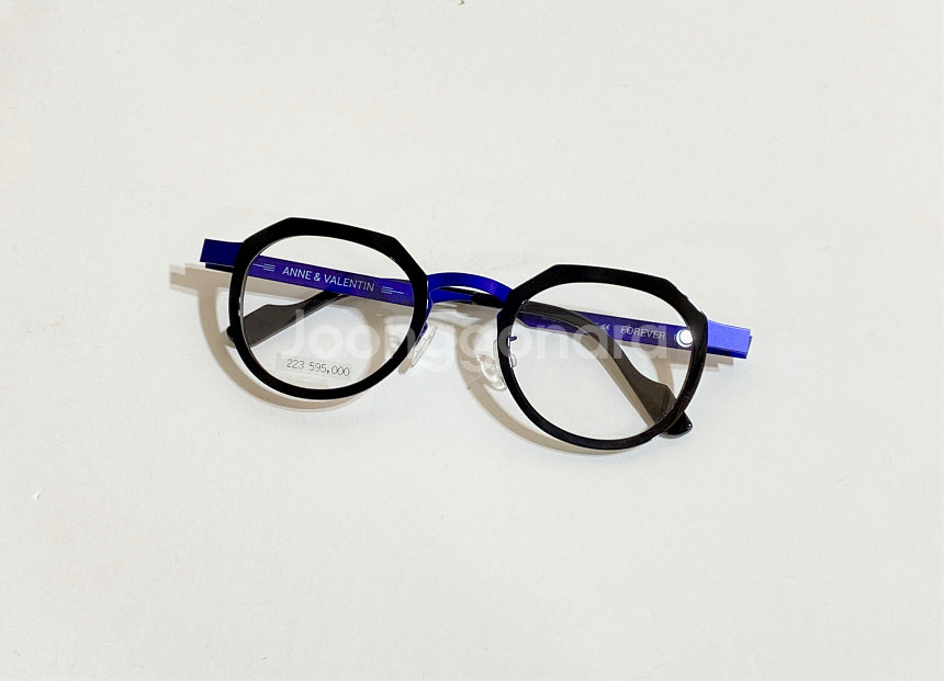 프랑스 안네발렌틴 U118 블랙/블루 안경 Anne--7