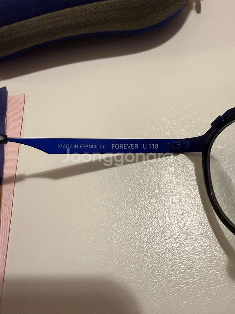 프랑스 안네발렌틴 U118 블랙/블루 안경 Anne--6