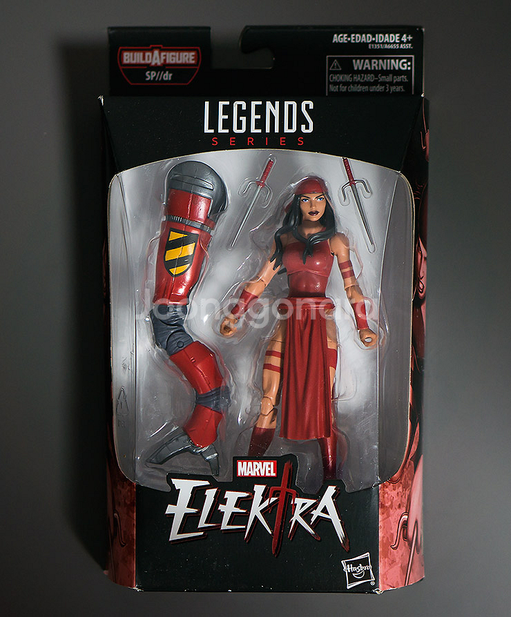 해즈브로 마블레전드 엘렉트라 피규어 미개봉--0