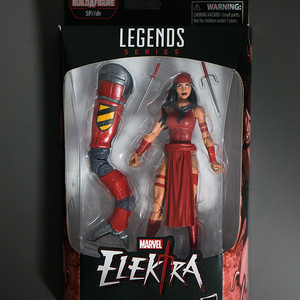 해즈브로 마블레전드 엘렉트라 피규어 미개봉