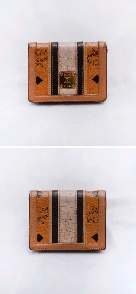 MCM 트레이시 비세토스 가죽 카드.명함 지갑 이미지