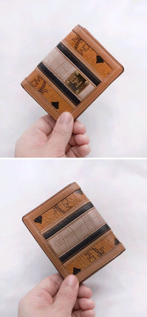 MCM 트레이시 비세토스 가죽 카드.명함 지갑 이미지