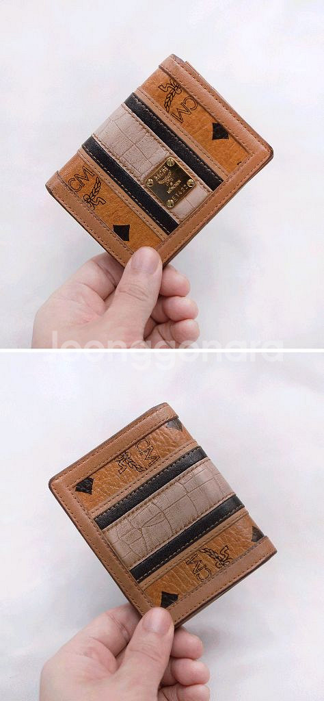 MCM 트레이시 비세토스 가죽 카드.명함 지갑--3