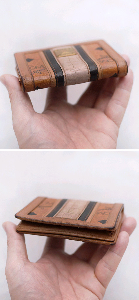 MCM 트레이시 비세토스 가죽 카드.명함 지갑 이미지