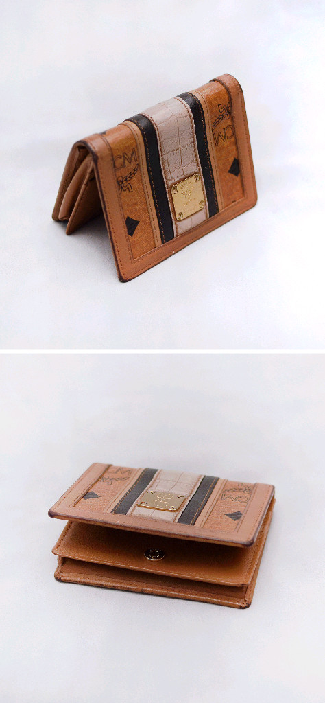 MCM 트레이시 비세토스 가죽 카드.명함 지갑 이미지