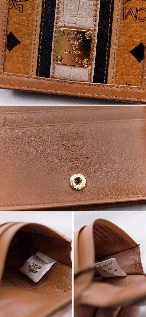 MCM 트레이시 비세토스 가죽 카드.명함 지갑 이미지