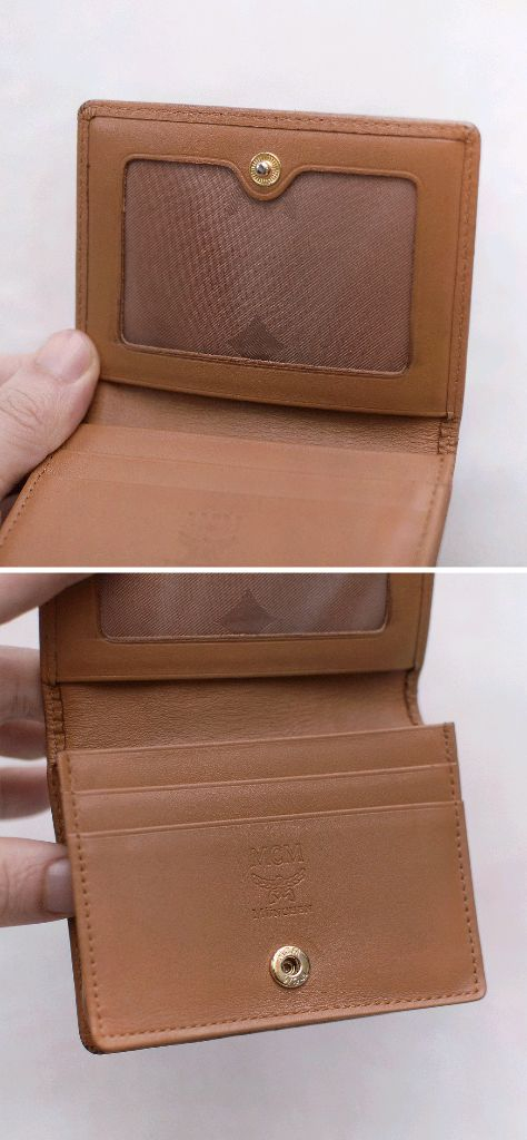 MCM 트레이시 비세토스 가죽 카드.명함 지갑 이미지