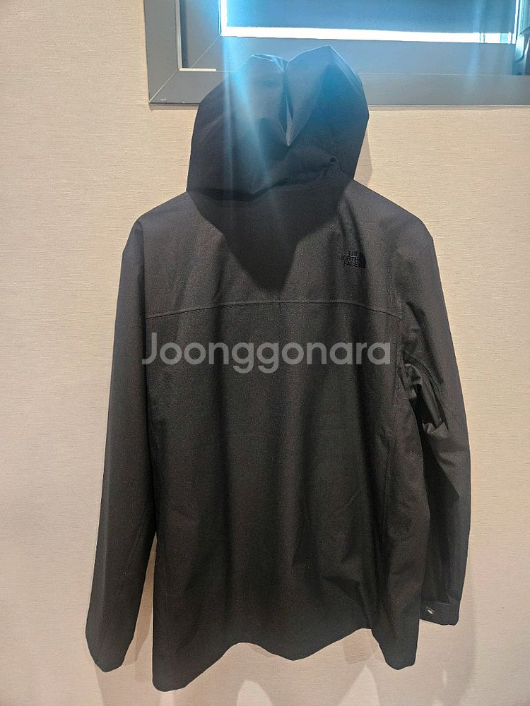 노스페이스 바람막이 블랙 L(100)--2