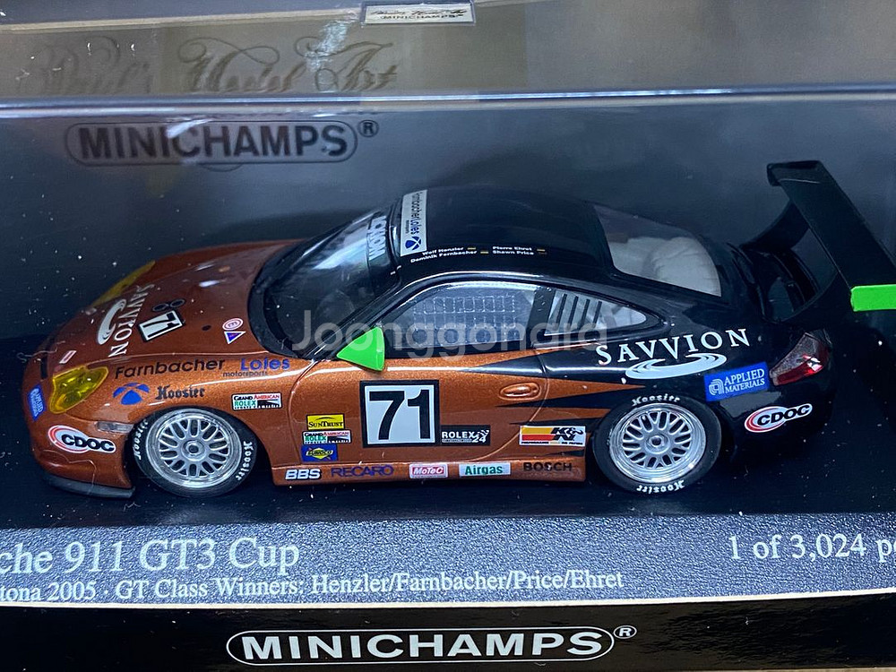 MINICHAMPS 1/43 포르쉐 911 GT3--5
