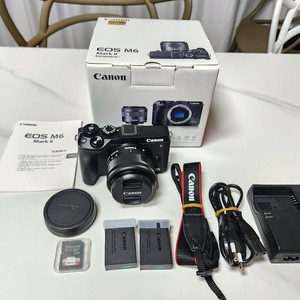 캐논 M6 mark2 및 구성품