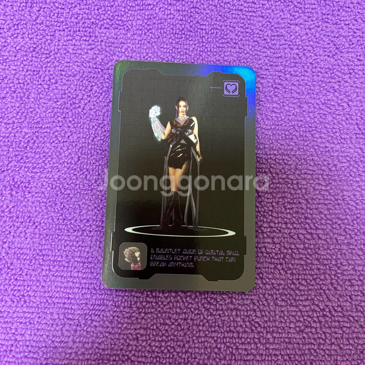 에스파 카리나 걸스 girls 광야 포카 포토카드--1