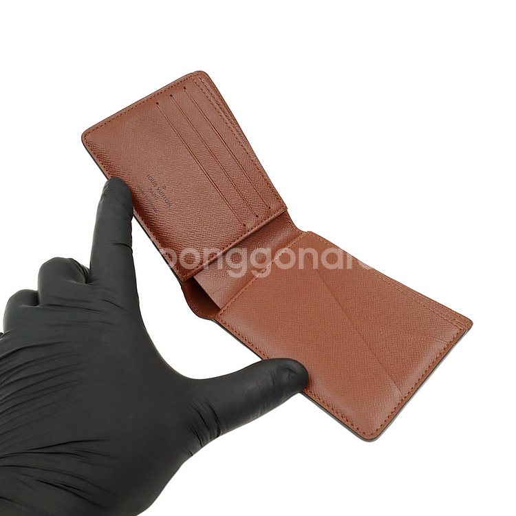 루이비통 모노그램 캔버스 멀티플 월릿 반지갑--5