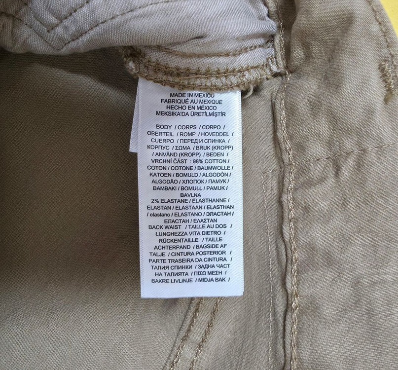 폴로 바릭 스트레이트 데님 팬츠(카키)--6