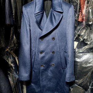 타임옴므 / 이태리 피아첸자 더블 라마 코트 / 100