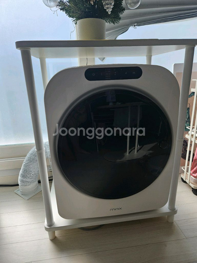 미닉스 미니건조기 프로 +건조기 선반+배기자바라(사각커넥터)--2