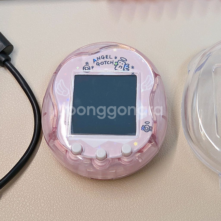 다마고치 유니 엔젤 펄 핑크 커스텀--2