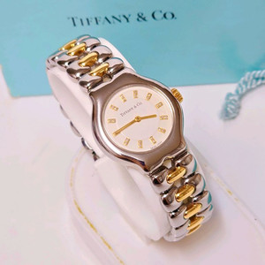티파니테소로18k다이아시계 금통시계 정품 여성용