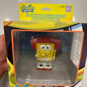 스폰지밥 미니피규어(스폰지밥 인 언더웨어)니켈로디언정품