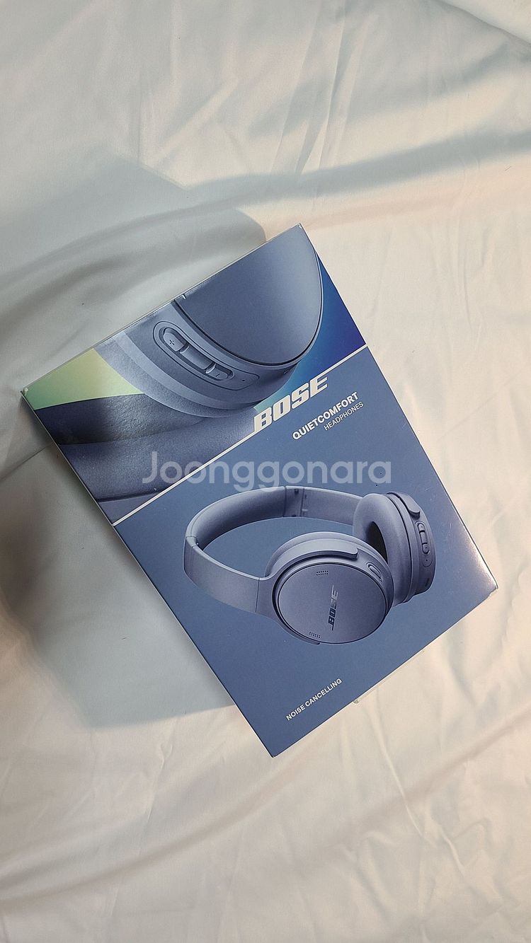 보스 QC 헤드폰 블루더스크 색상 + 선물(미니 블루투--0