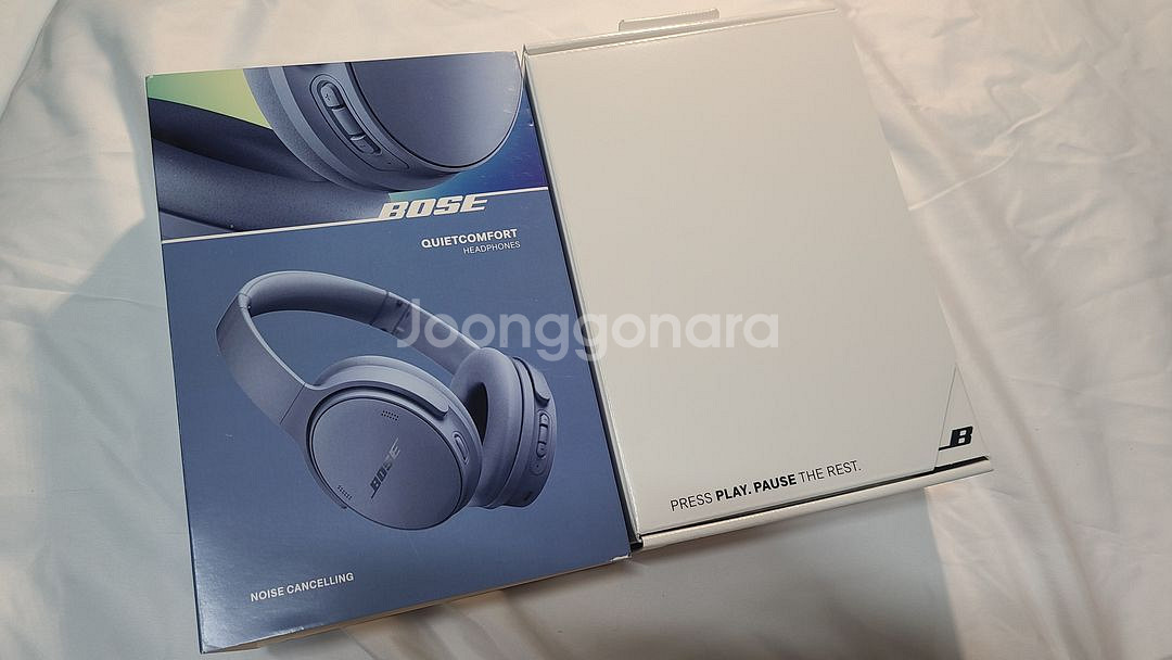 보스 QC 헤드폰 블루더스크 색상 + 선물(미니 블루투--1