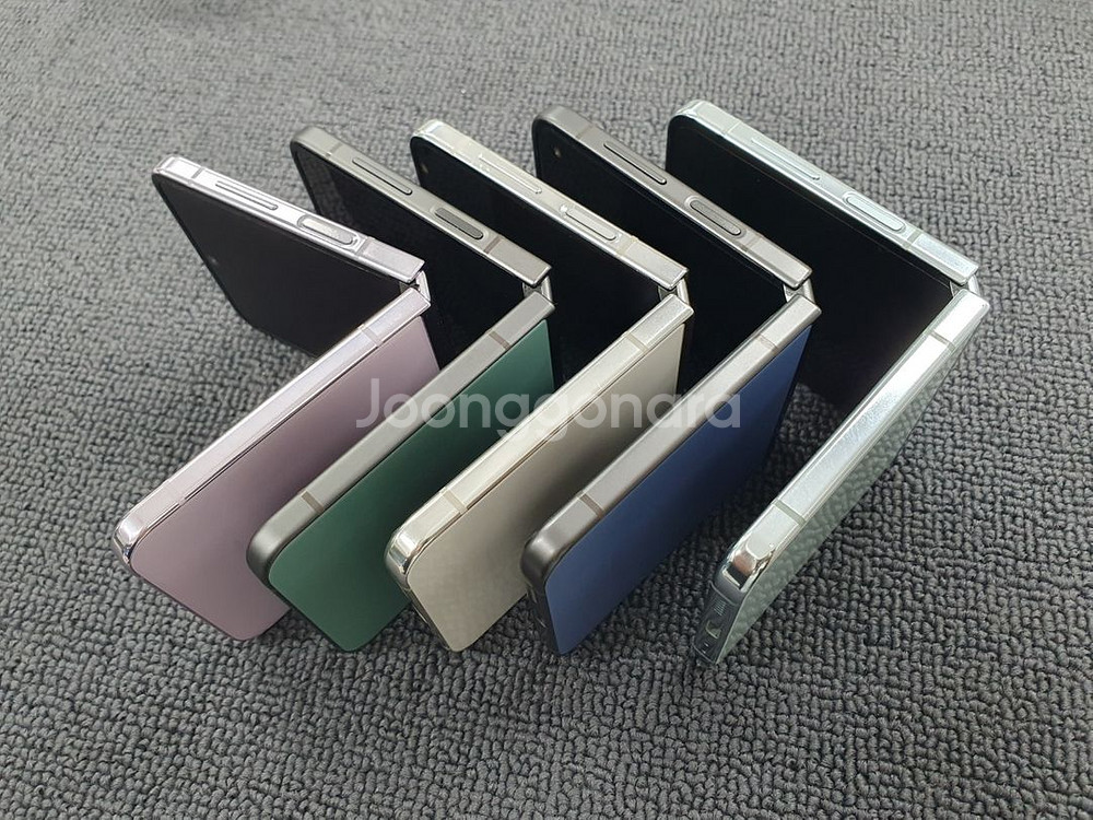 판매 갤럭시Z플립5 색상 공기계 F731 중고폰--2